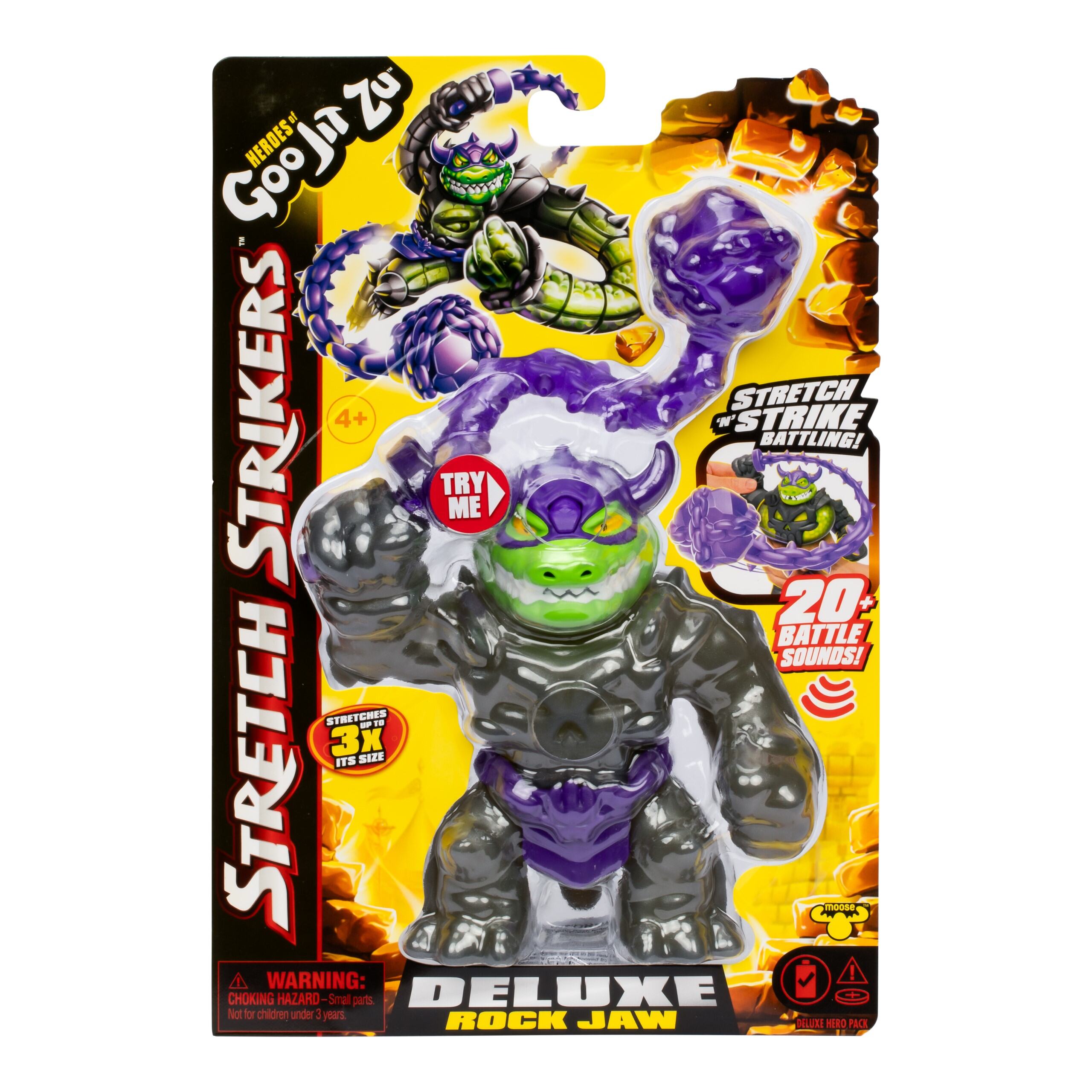 Heroes of Goo Jit Zu Stretch Strikers Deluxe Figure Pack