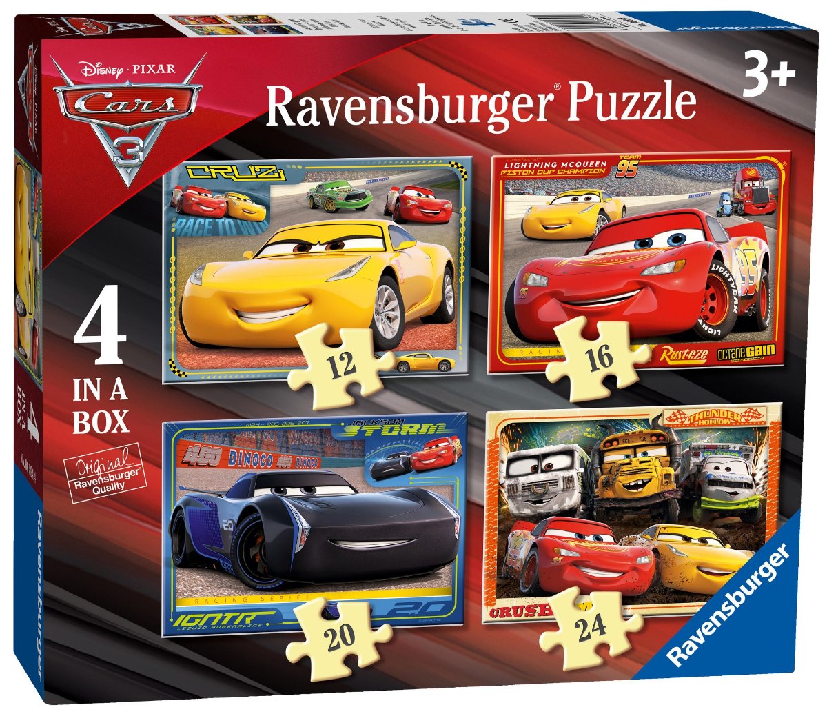 Disney Pixar Cars, 4 in a Box