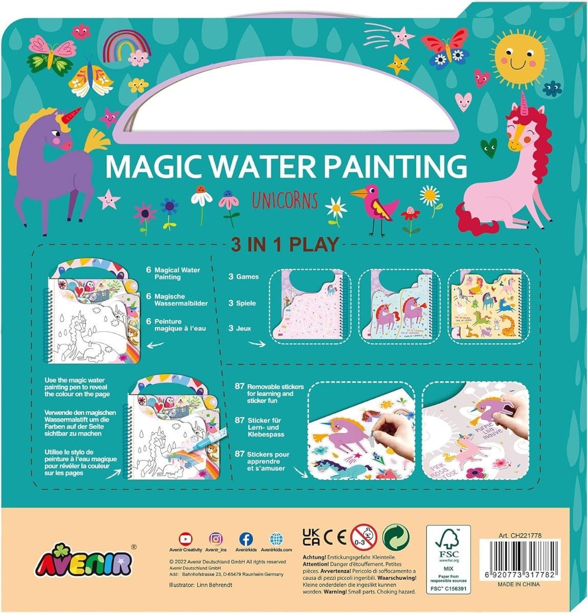 Magic water Painting Unicorns