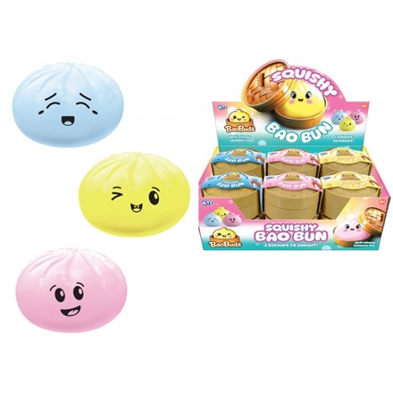 Kandy Toys Squishy Bao Bun In Dumpling Case 8.5cm