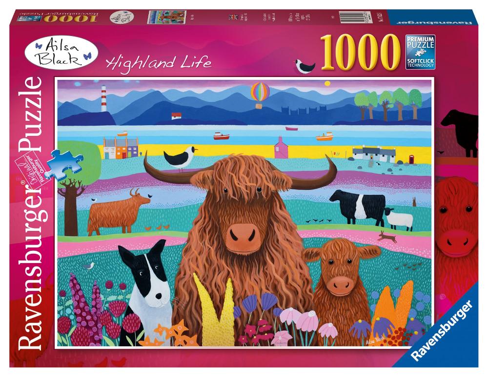 Ravensburger Highland Life 1000 Piece Jigsaw Puzzle