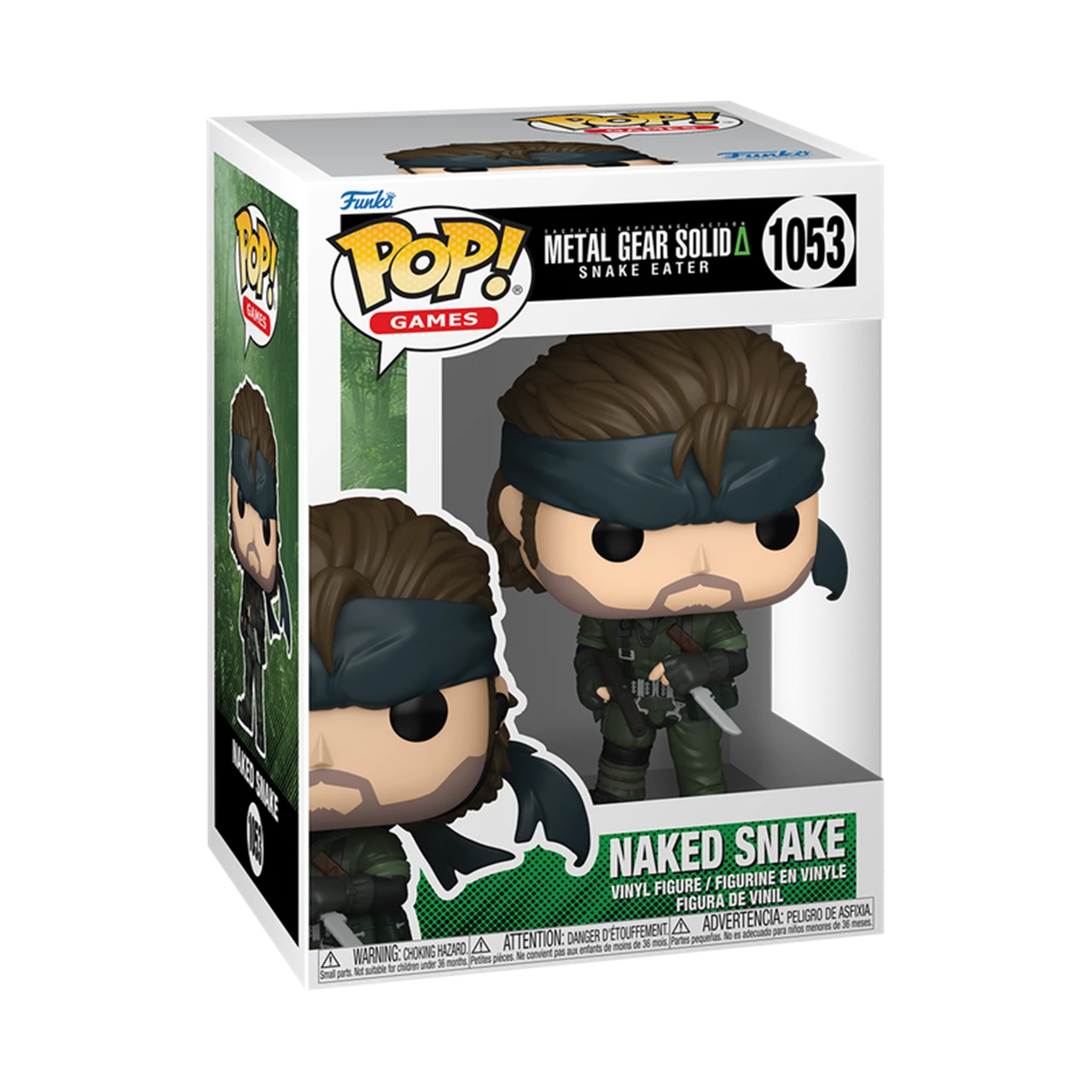Funko POP! Games: Metal Gear - Naked Snake Vinyl Figure