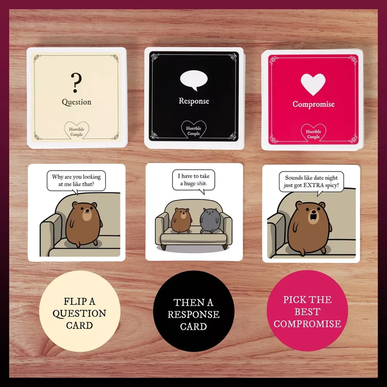 Horrible Couple Board Game