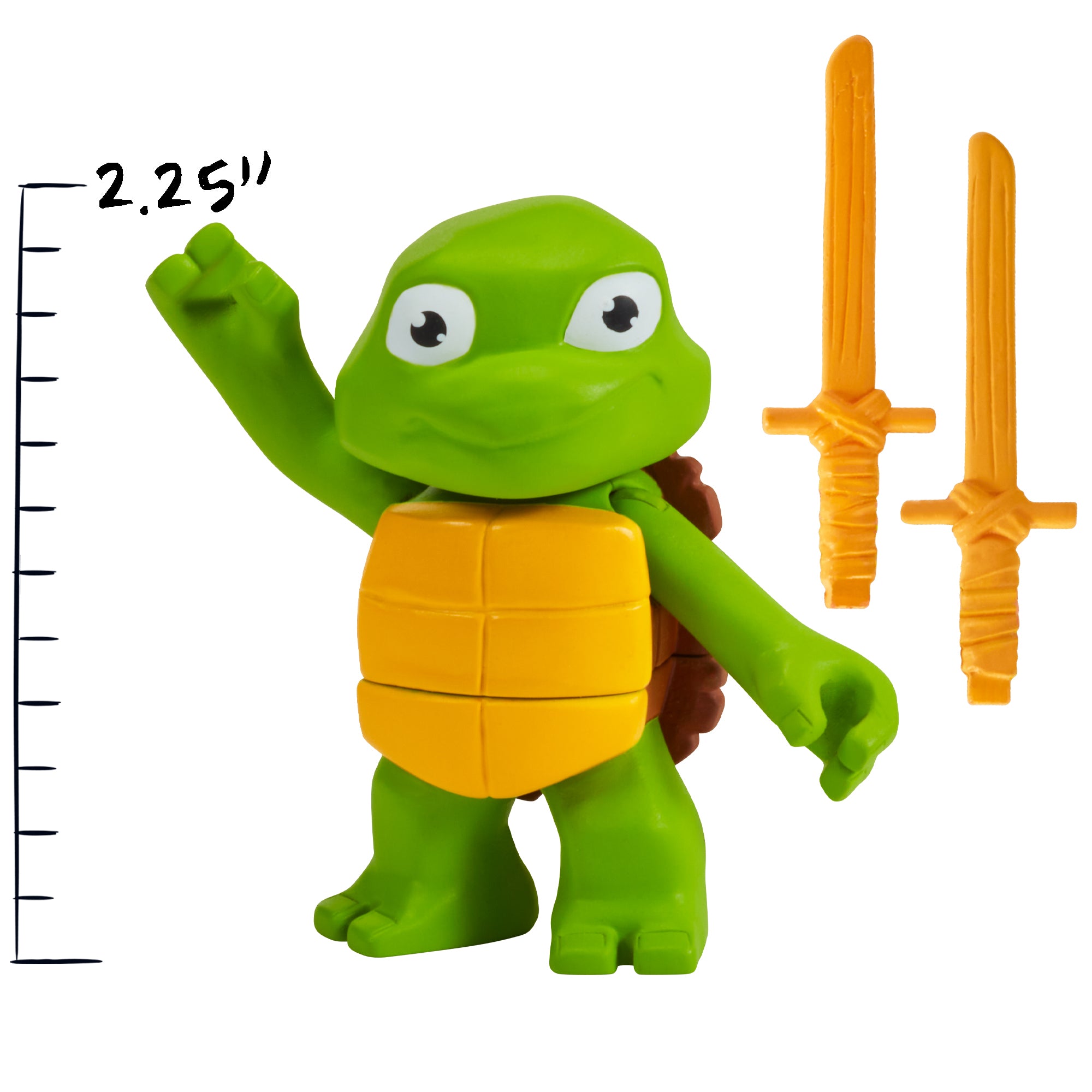 Teenage Mutant Ninja Turtles Movie Basic Fig-Toddler Leonardo & Donatello