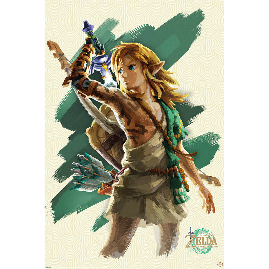 The Legend Of Zelda: Tears Of The Kingdom (Link Unleashed) Maxi Poster