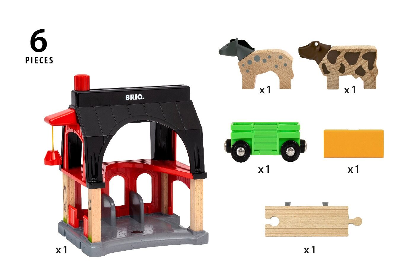 BRIO Animal Barn