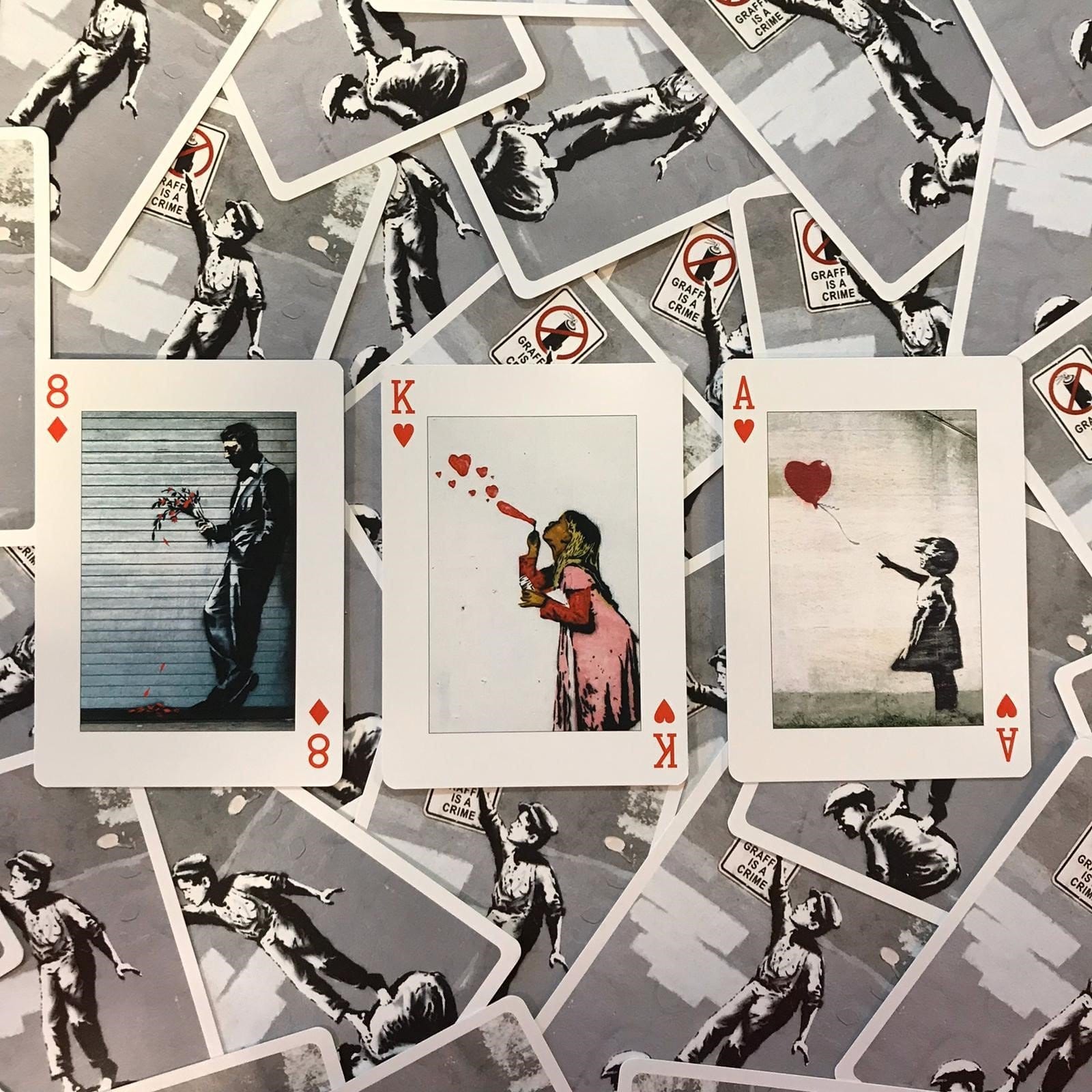 Gibsons Banksy Playing Cards