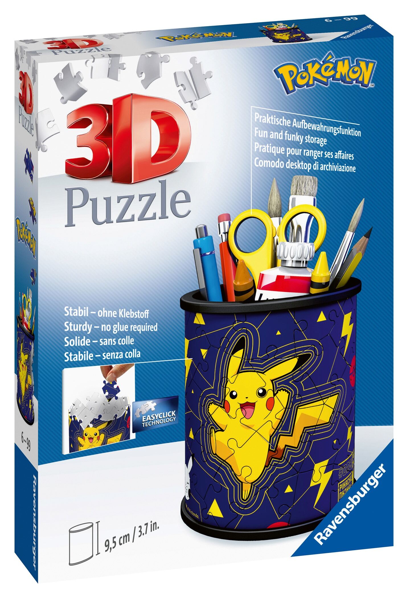 Ravensburger Pokemon Pencil Holder 54 Piece 3D Jigsaw Puzzle