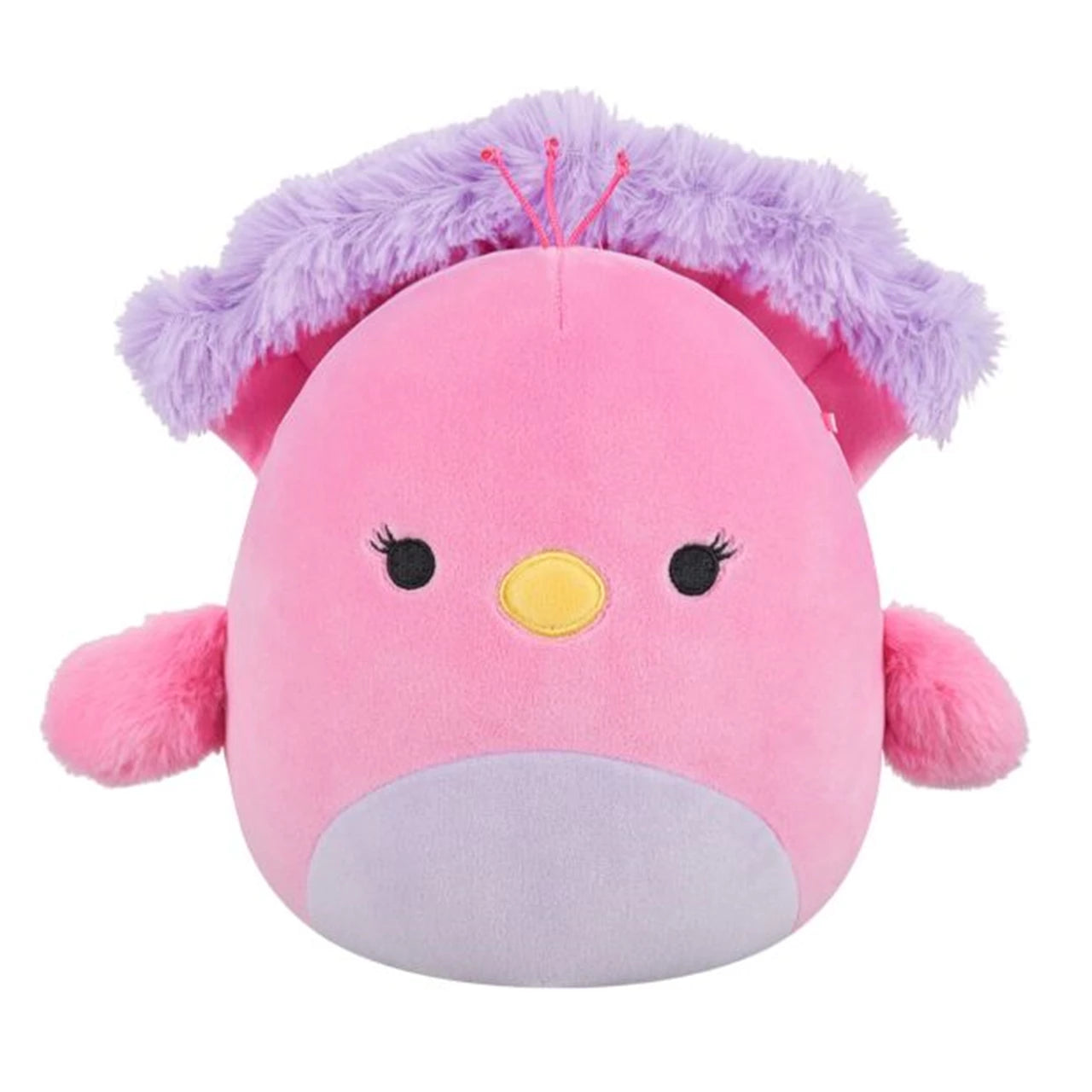 7.5 Squishmallows Sweetpea - Pink and Purple Peacock