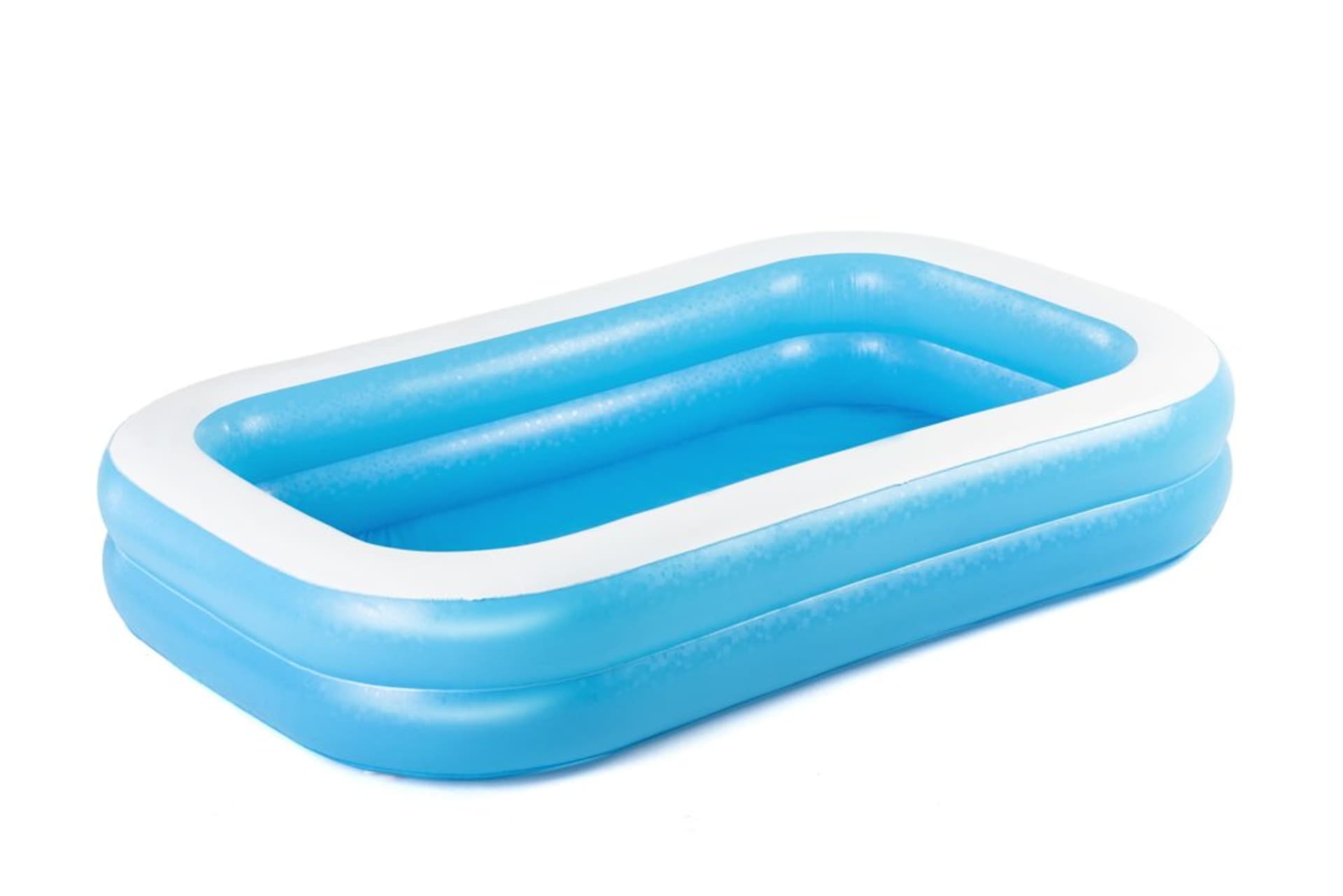 Bestway Blue Rectangular Inflatable Pool 2.62 x 1.75 Metres