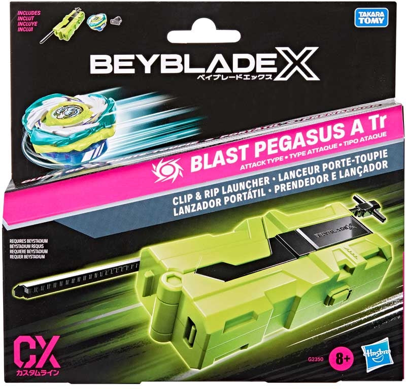 BeyBlade X Clip & Rid Launcher Set