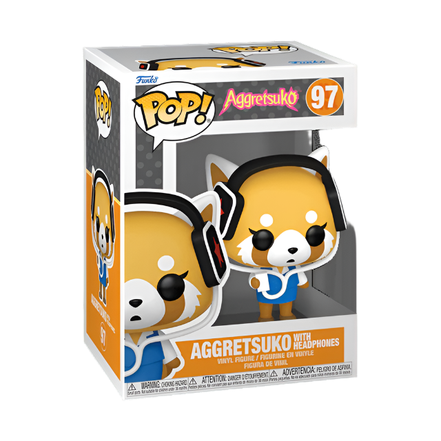 Funko POP! Aggretsuko with headphones