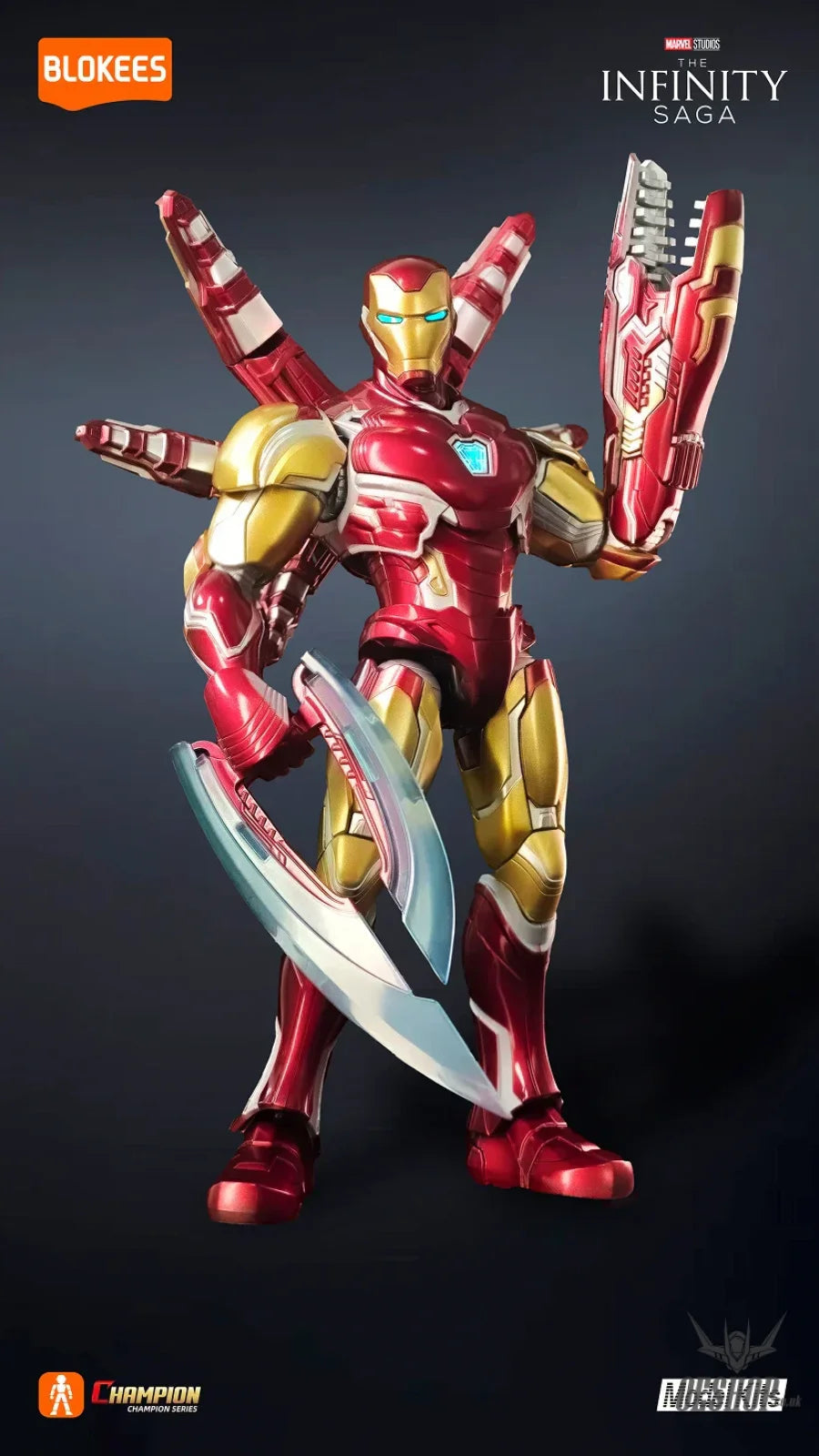 Marvel Heroes Champion Class - Iron Man MK85 EX