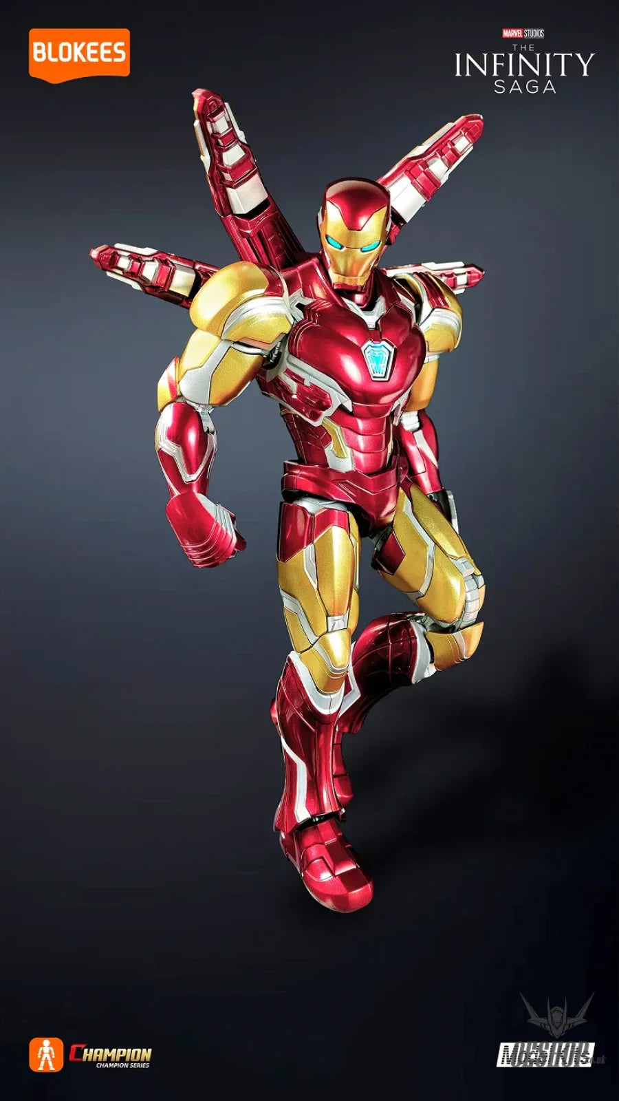 Marvel Heroes Champion Class - Iron Man MK85 EX