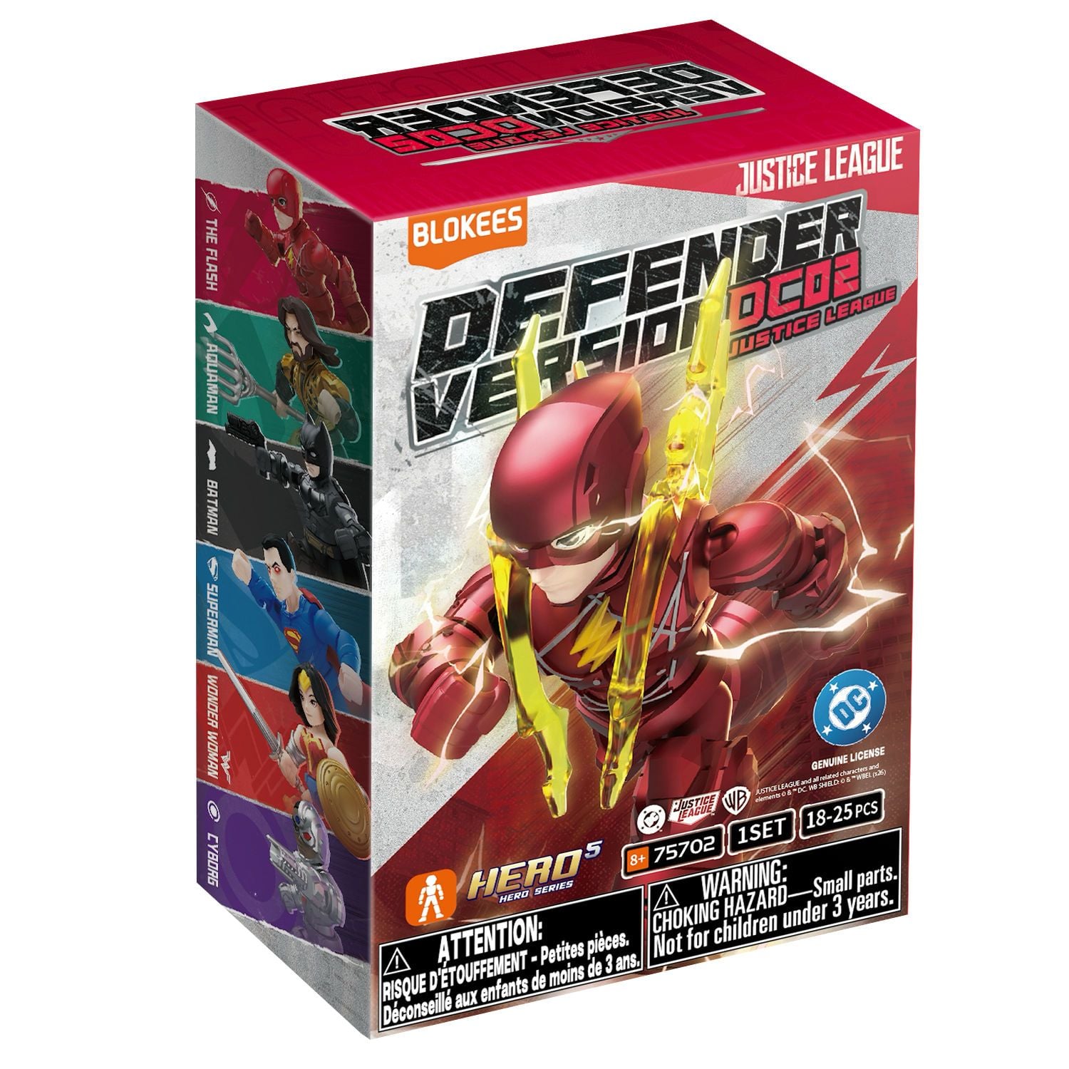 Blokees Batman DC Hero Defender Version DC02 - Justice League Blind Box