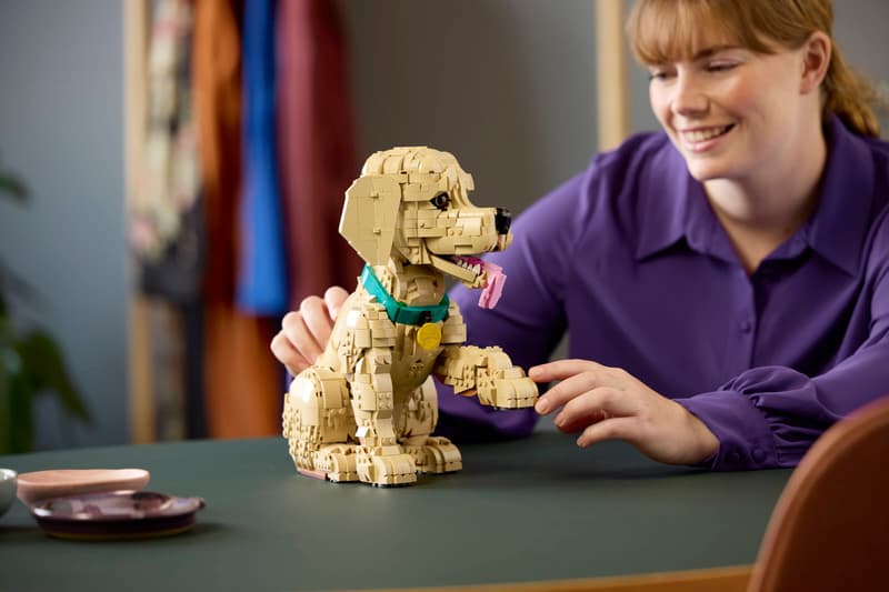 LEGO Icons Golden Retriever Puppy Set 11384