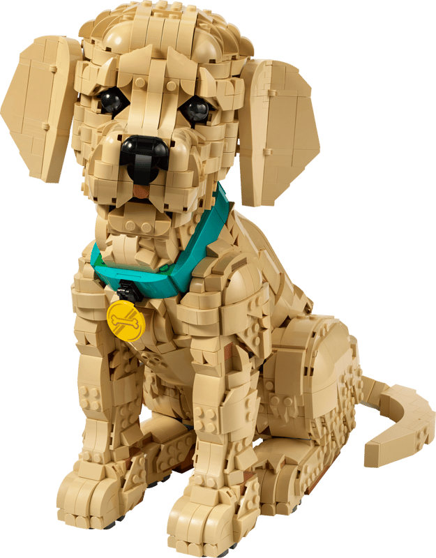 LEGO Icons Golden Retriever Puppy Set 11384