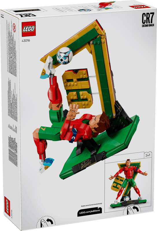 LEGO Editions Cristiano Ronaldo Football Legend Set 43016