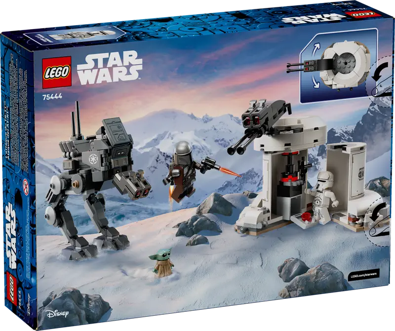 LEGO Star Wars The Mandalorian and Grogu™ AT-RT™ Attack - Toy Building Set for Kids - 75444
