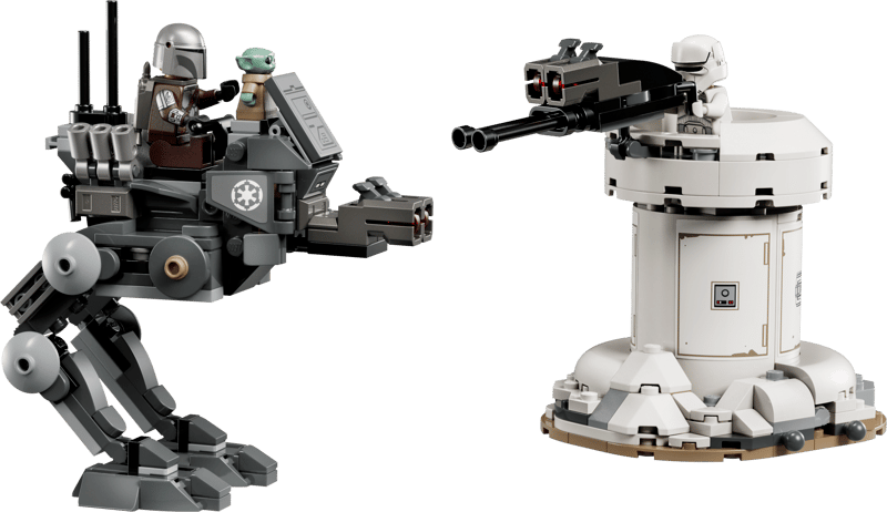 LEGO Star Wars The Mandalorian and Grogu™ AT-RT™ Attack - Toy Building Set for Kids - 75444
