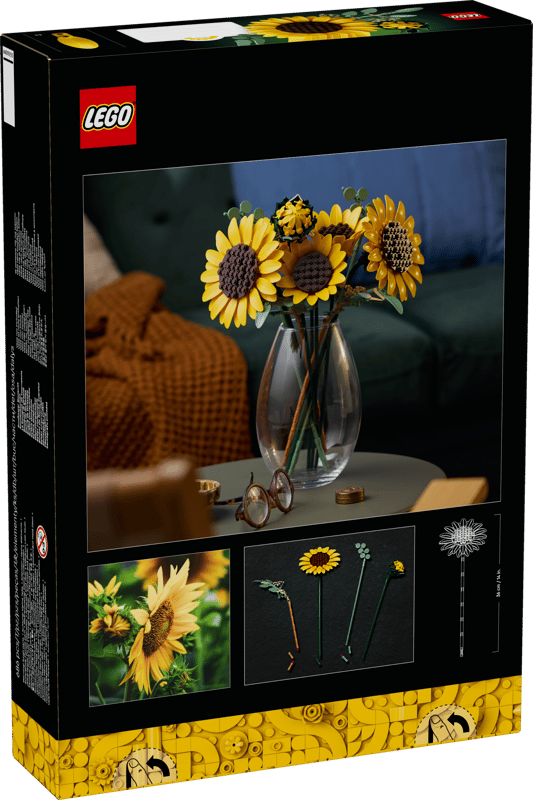 LEGO Botanicals Sunflower Bouquet Flower Decor 11502