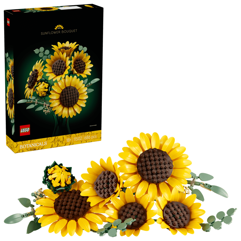 LEGO Botanicals Sunflower Bouquet Flower Decor 11502