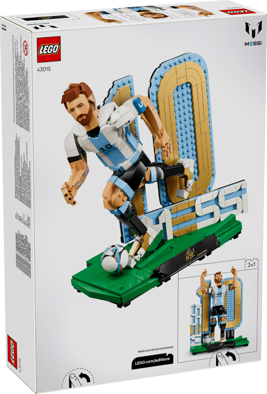 LEGO Editions Lionel Messi Football Legend Set 43015