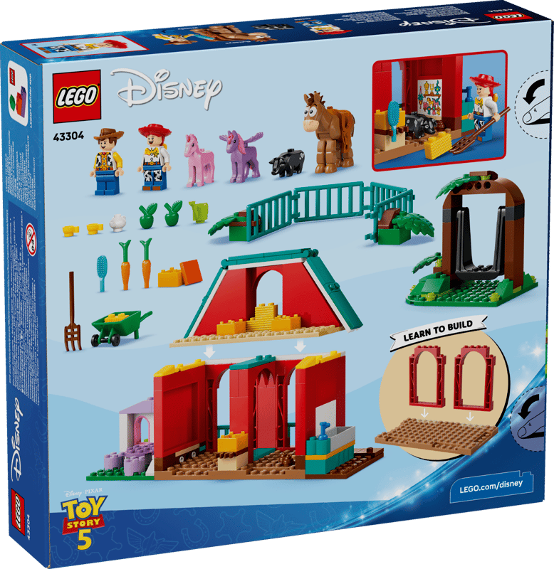 LEGO Disney and Pixar Toy Story 5 Blaze’s Horse Ranch Set 43304