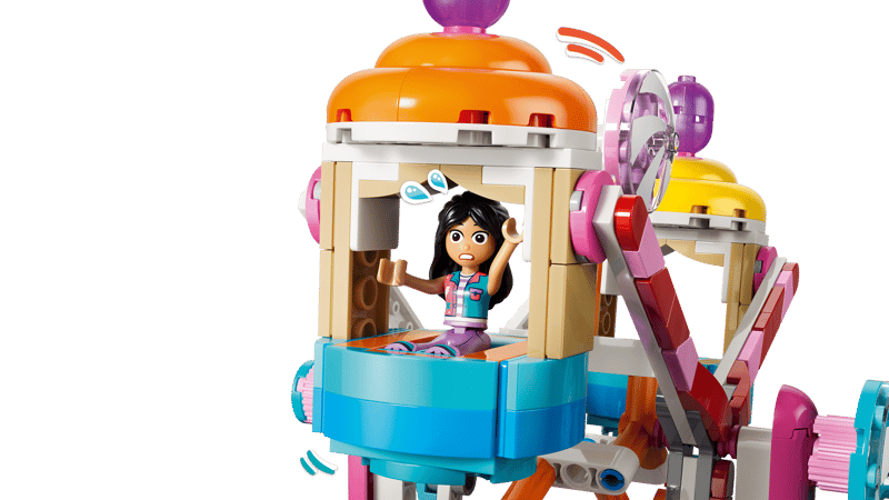 LEGO Friends Candy & Cupcake Ferris Wheel Building Set 42700