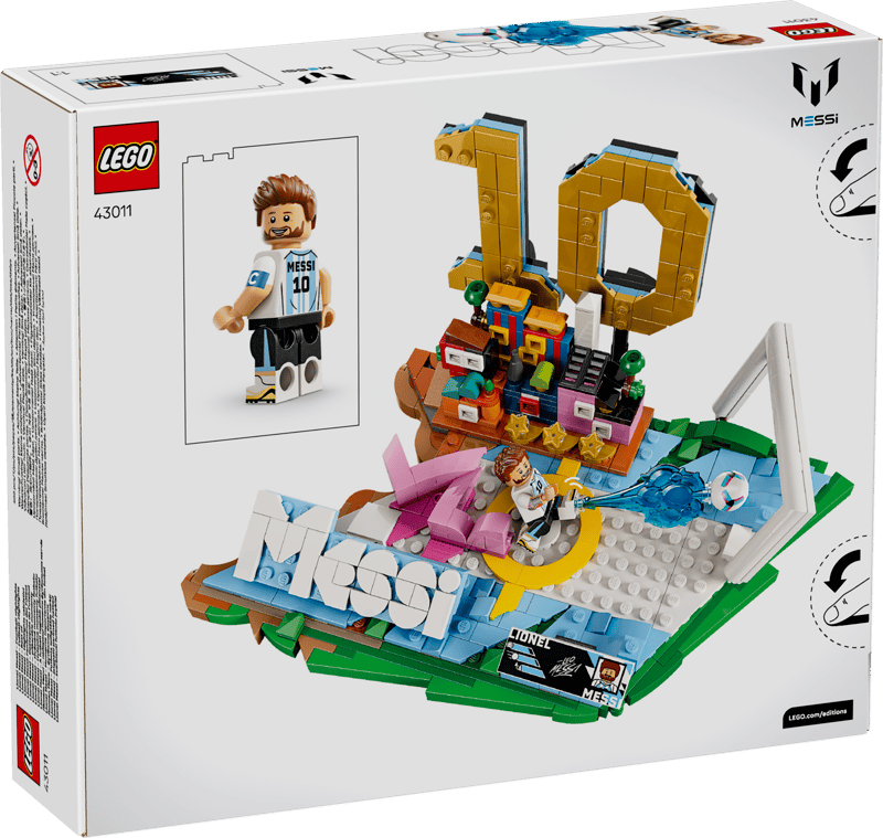 LEGO Editions Lionel Messi Football Highlights Set 43011