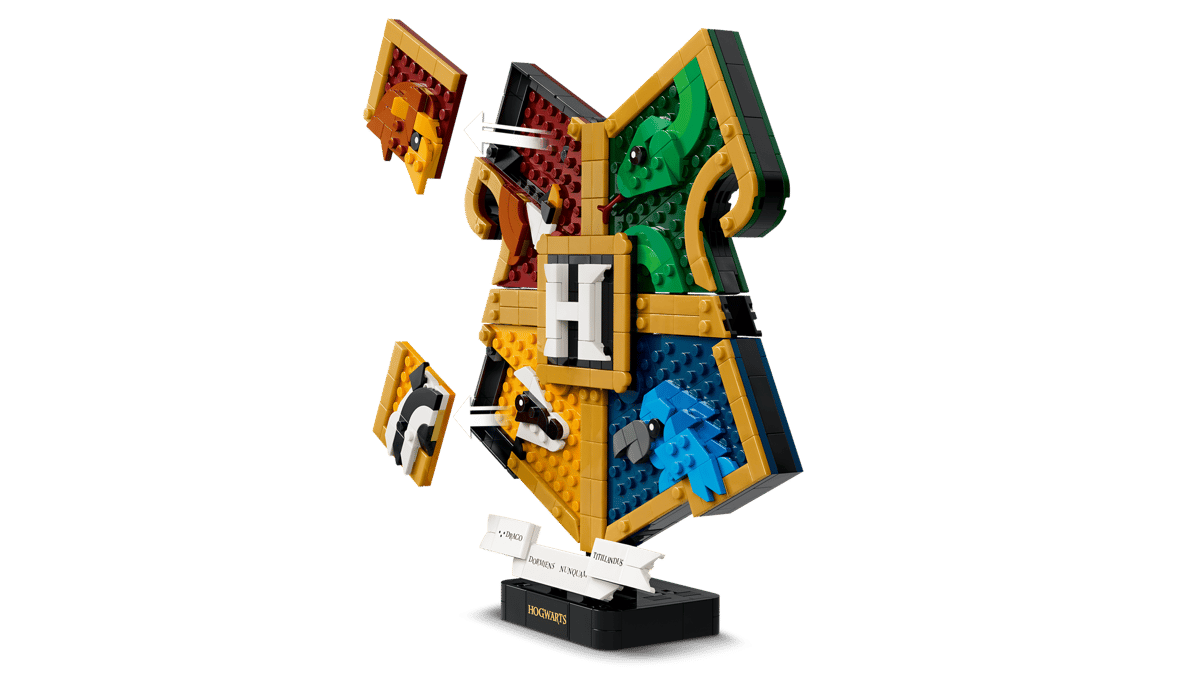 LEGO Harry Potter Hogwarts House Crest Art Building Set 76462