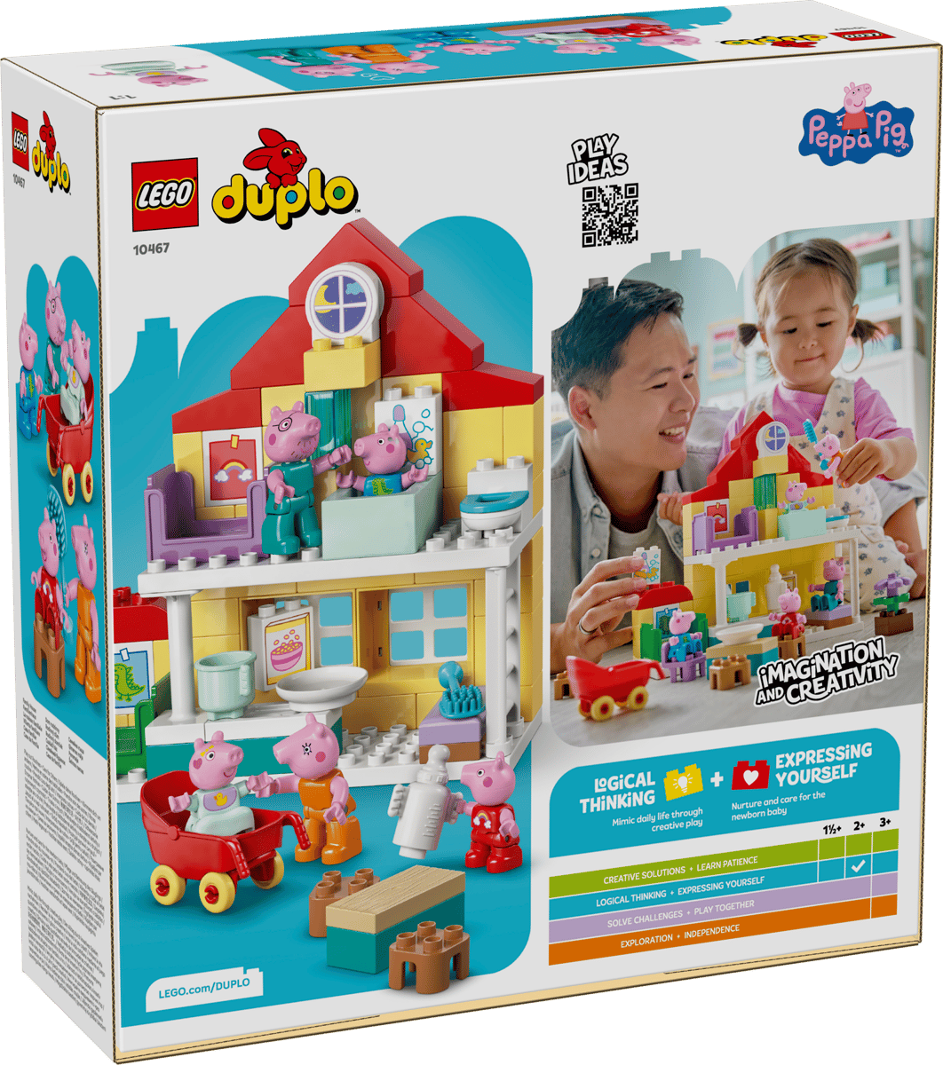 LEGO DUPLO Peppa Pig Family House Toy 10467