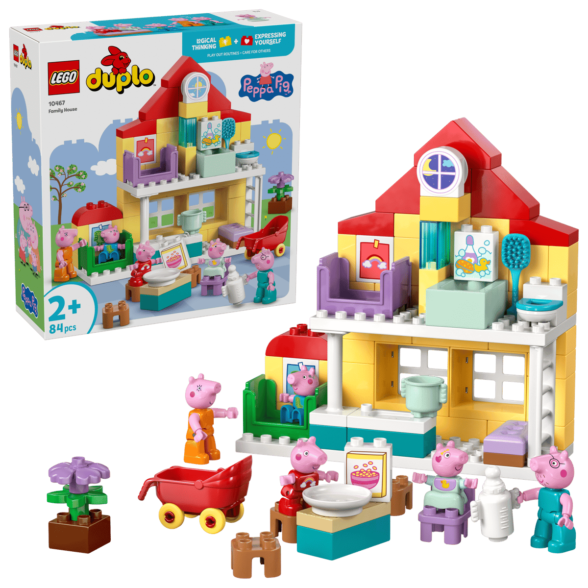 LEGO DUPLO Peppa Pig Family House Toy 10467