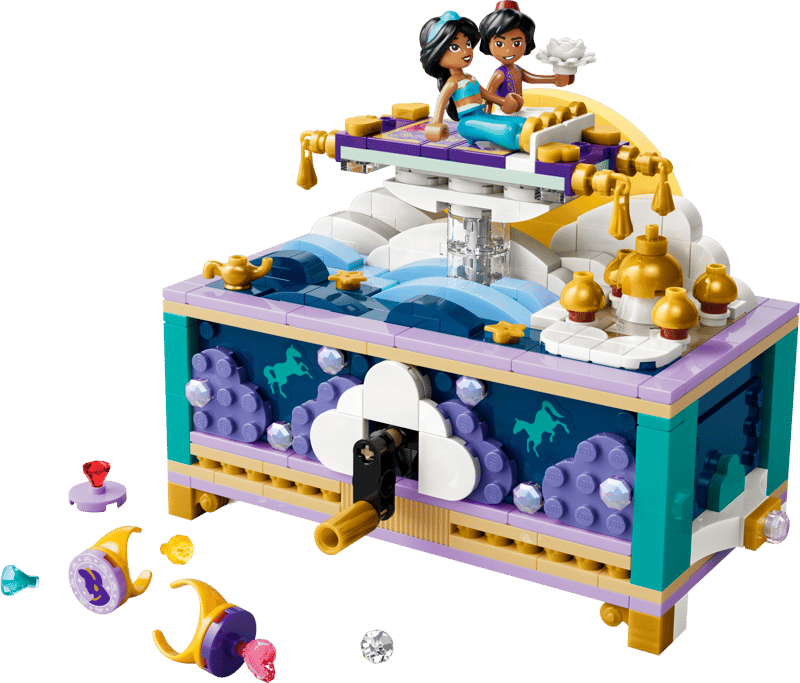 Lego Disney Jasmines Jewelry Box Building Set 43295