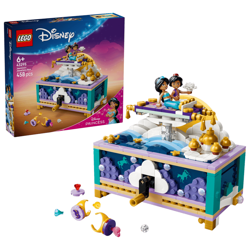 Lego Disney Jasmines Jewelry Box Building Set 43295