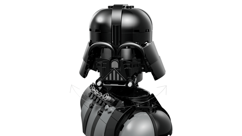 LEGO Star Wars Darth Vader™ Bust - Collectable Sci-Fi Building Set for Adults - 75439
