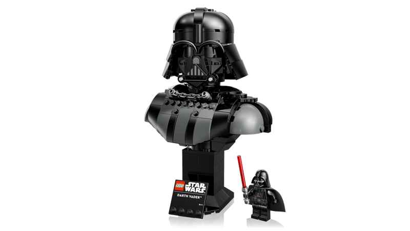LEGO Star Wars Darth Vader™ Bust - Collectable Sci-Fi Building Set for Adults - 75439