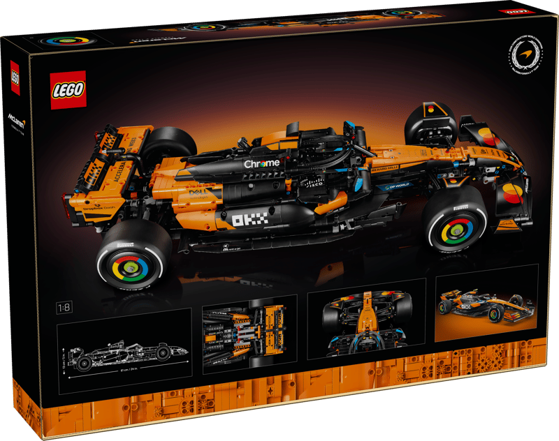 LEGO Technic McLaren MCL39 F1 Car Model Kit 42228
