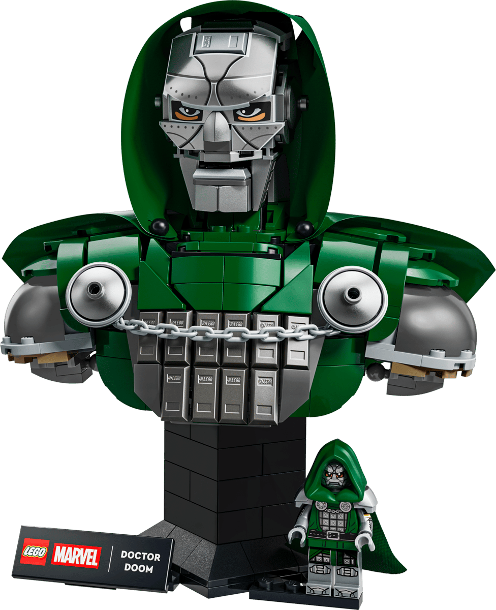 LEGO Marvel Doctor Doom Bust Building Set 76345