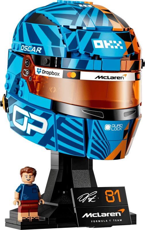 Lego McLaren Mastercard F1® Team Oscar Piastri Helmet 43017