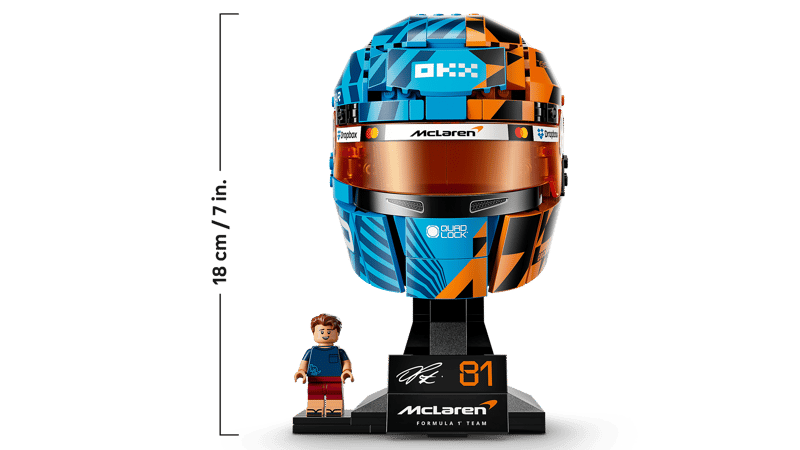 Lego McLaren Mastercard F1® Team Oscar Piastri Helmet 43017