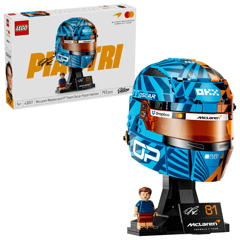 Lego McLaren Mastercard F1® Team Oscar Piastri Helmet 43017