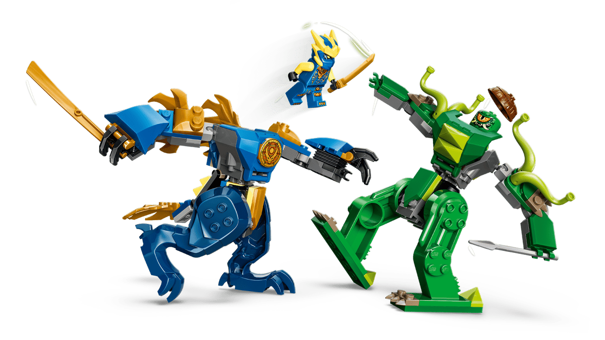 LEGO NINJAGO Jay’s Dragon Mech Fight Ninja Toy 71853