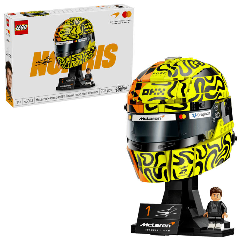 LEGO McLaren Mastercard F1® Team Lando Norris Helmet 43023