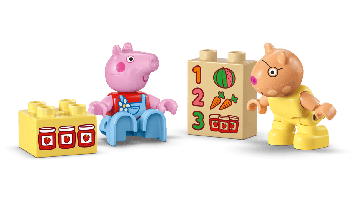 LEGO DUPLO Peppa Pig Tractor and Market Toy 10468