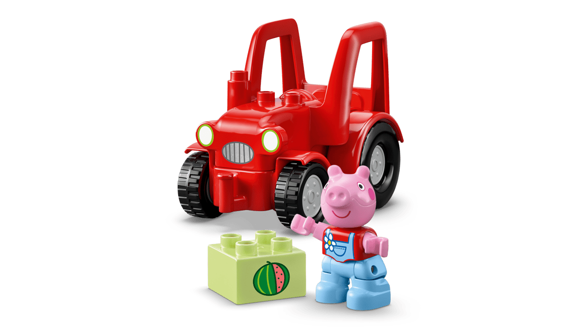 LEGO DUPLO Peppa Pig Tractor and Market Toy 10468