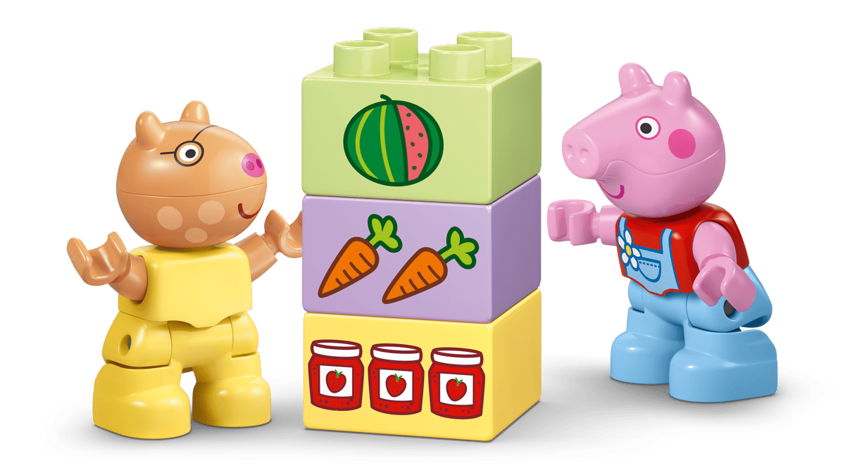 LEGO DUPLO Peppa Pig Tractor and Market Toy 10468