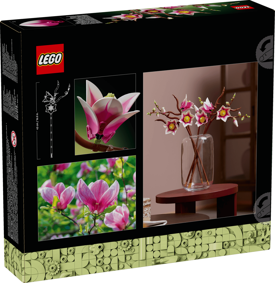 LEGO Botanicals Magnolia Branches Flower Decor 11510