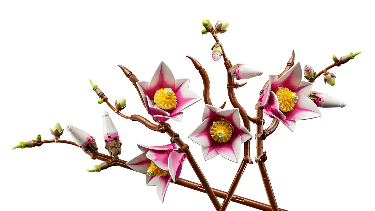 LEGO Botanicals Magnolia Branches Flower Decor 11510