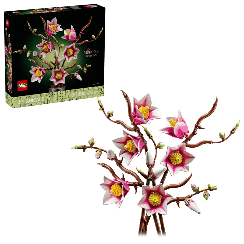 LEGO Botanicals Magnolia Branches Flower Decor 11510